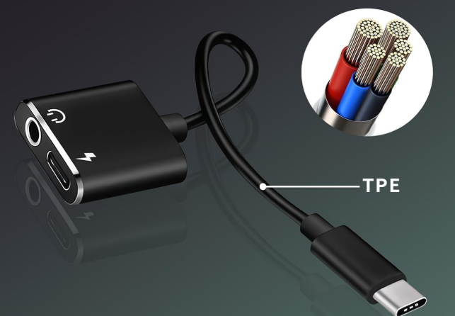 USB-C 3.5mm オーディオ変換アダプター