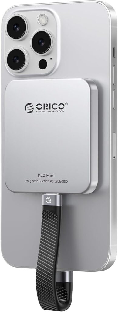 ORICO MagSafe対応 超薄型ポータブルSSD K20MINI