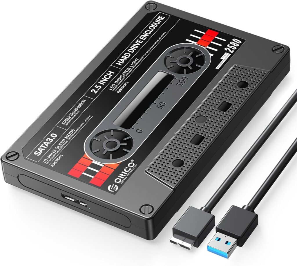 ORICO 2.5インチ HDD/SSD ケース 2580-U3